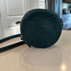 Lagoon Small Circle Crossbody Portland Leather